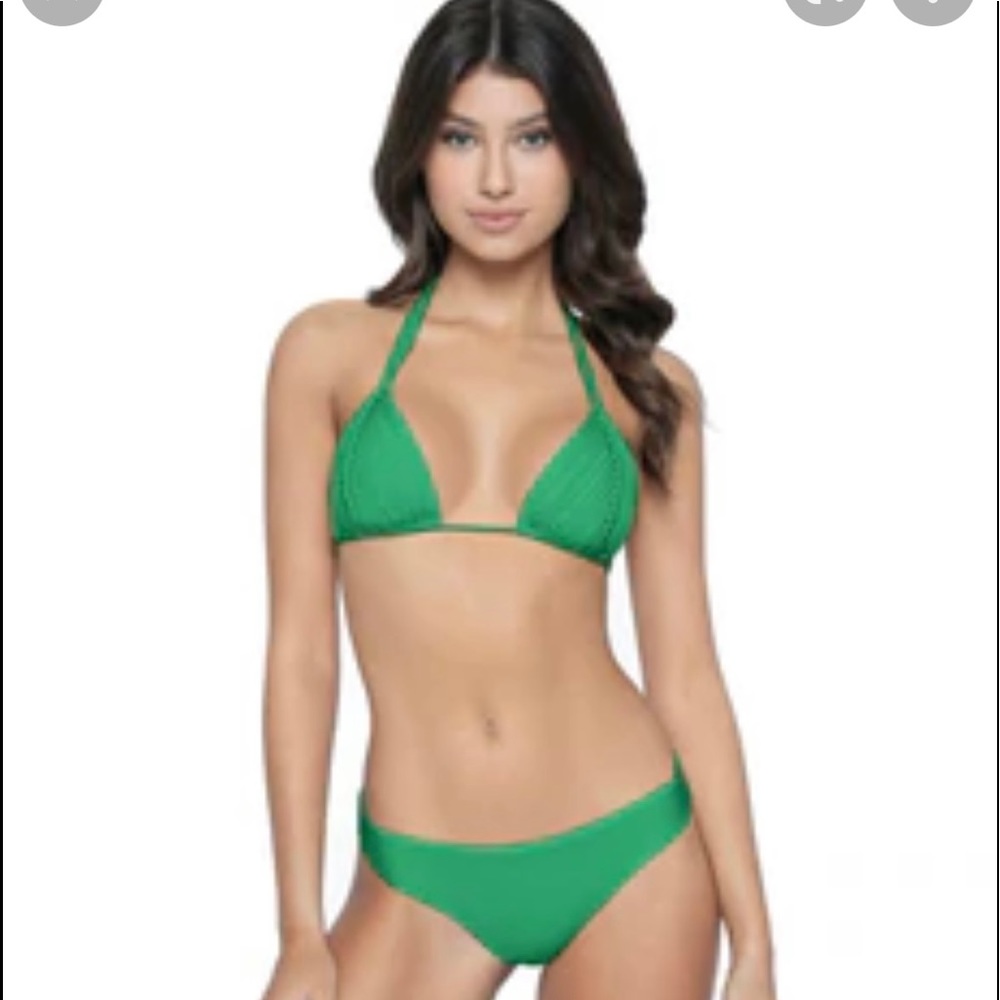 PQ Swim Green Bikini